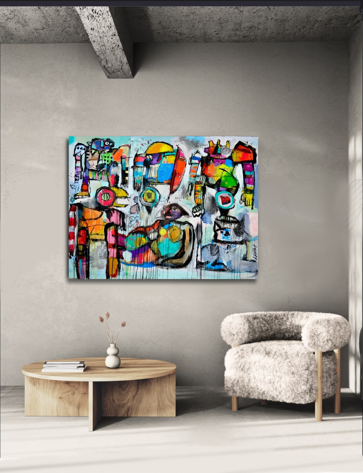 High noon at the office canteen