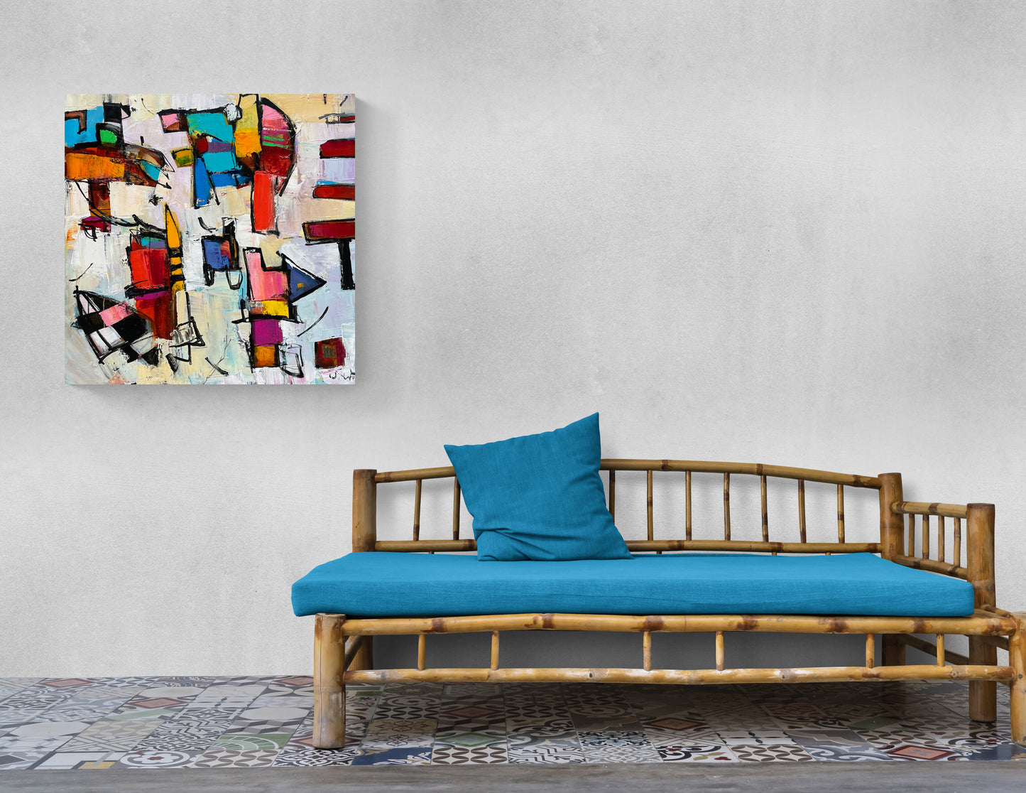 Namib Journey 90 x 90 x 5 cm