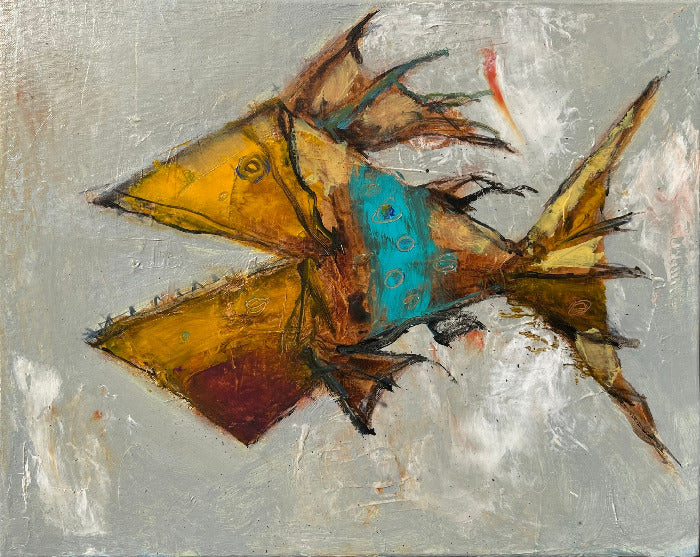 Friendly Killer Fish - Mutated Hybrid of a Piranha  [river fish] and Barrier reef predator, do not approach