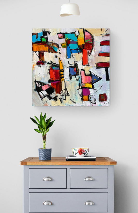 Namib Journey  90 x 90 x 5 cm