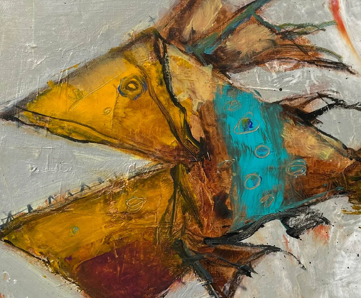 Friendly Killer Fish - Mutated Hybrid of a Piranha  [river fish] and Barrier reef predator, do not approach