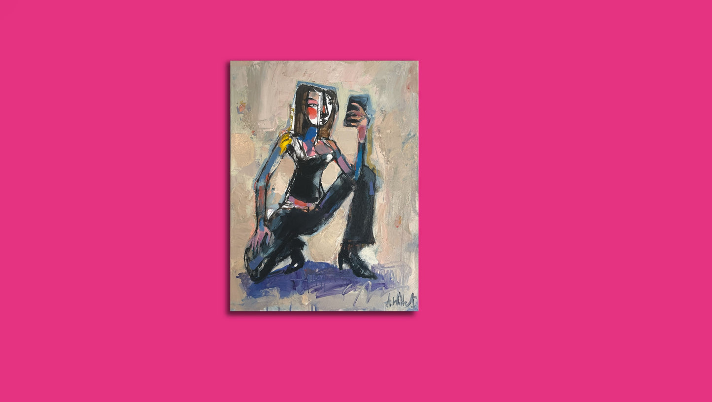 Ciarra takes a selfie - sold