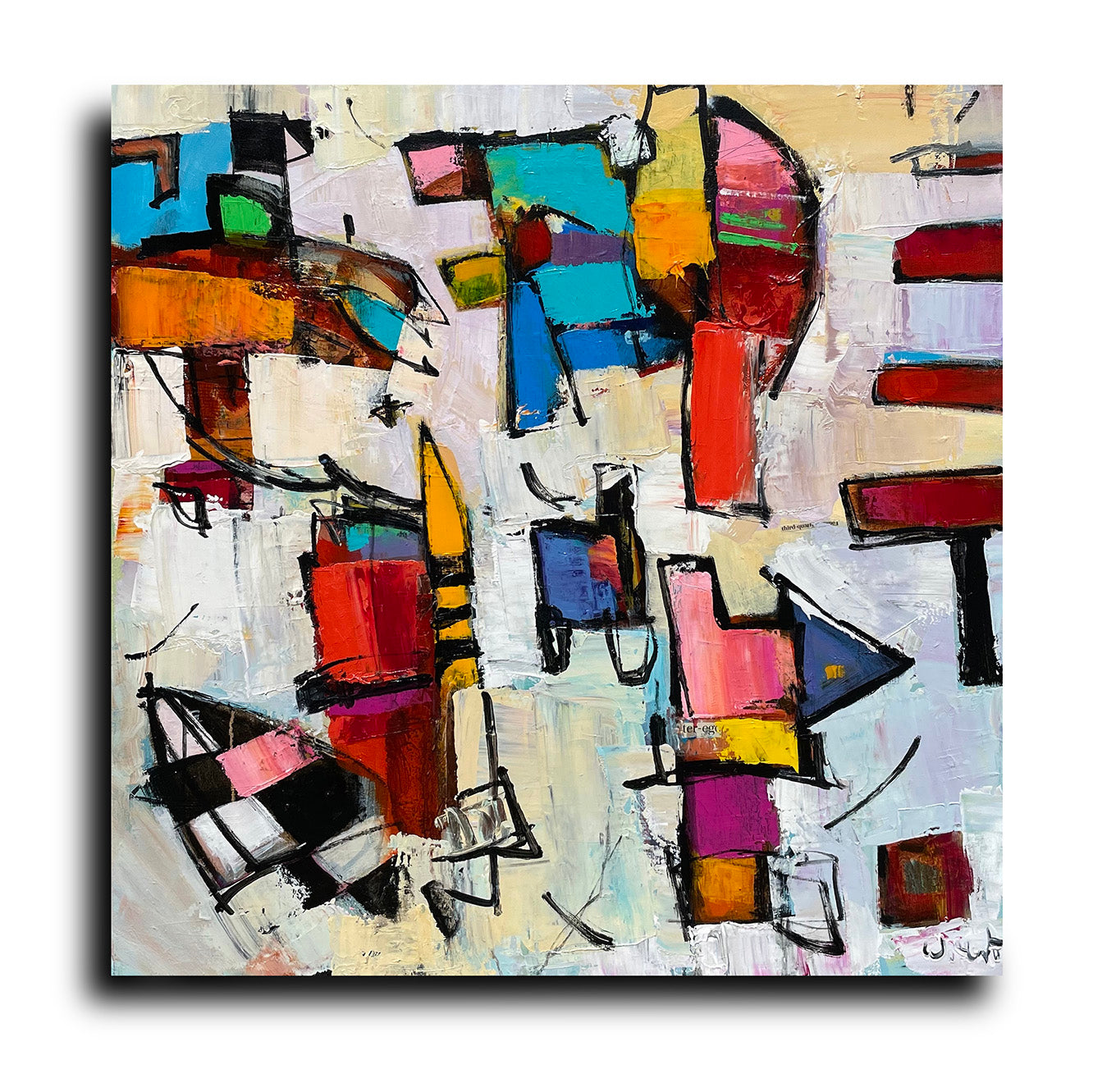 Namib Journey  90 x 90 x 5 cm