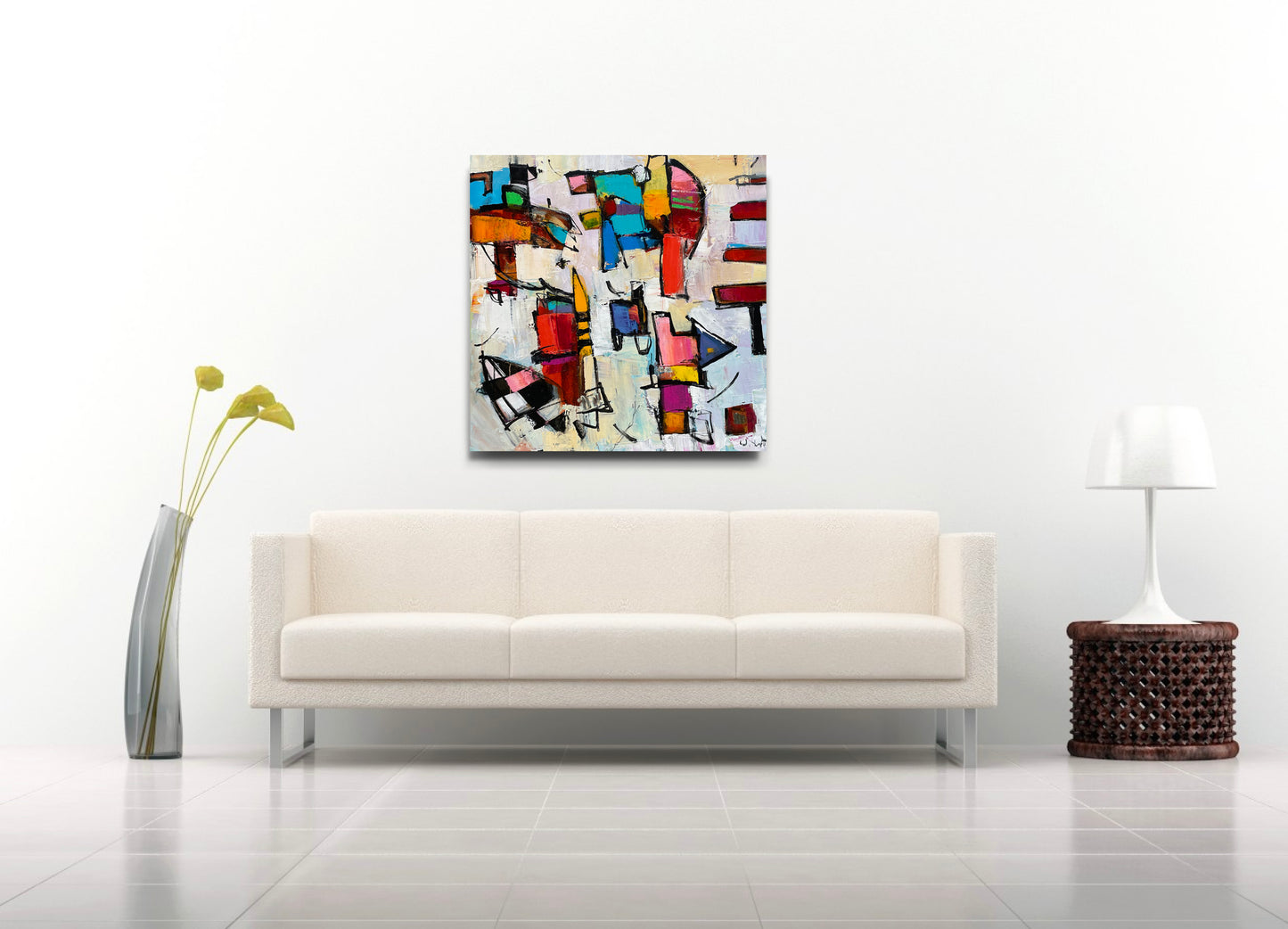 Namib Journey  90 x 90 x 5 cm