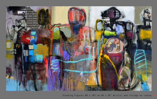 Standing figures - sold